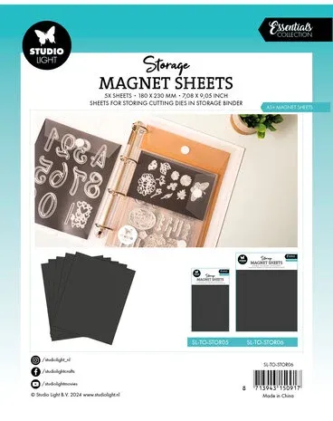 Studio Light MAGNET SHEETS(x5) A5+