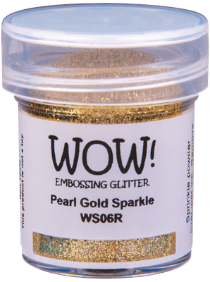 WOW Embossing Powder Regular PEARL GOLD SPARKLE