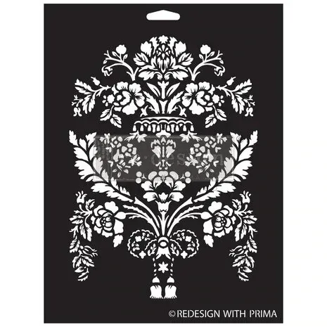 PRIMA Re-Design Decor Stencils CHAPELLE ROYALE