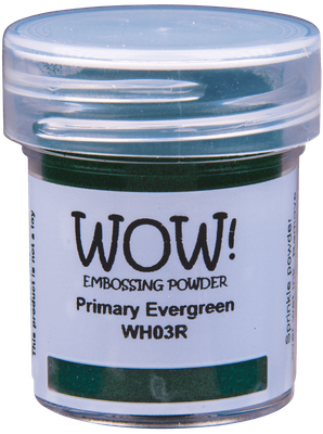 WOW Embossing Powder Regular WH03R PRIMARY EVERGREEN