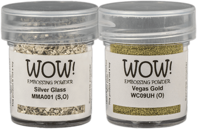 WOW! Embossing Powders Duos - MILLION DOLLAR Duo WOWKD003 WOW! Embossing Powders Duos - MILLION DOLLAR Duo WOWKD003