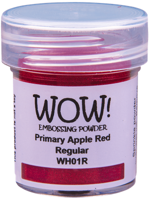 WOW Embossing Powder Reular Primary APPLE RED