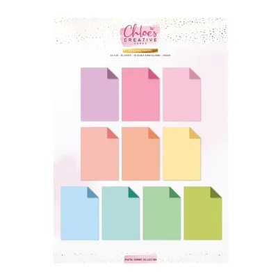 Chloe's Creative Coloured Papers PASTEL SORBET COLLECTION