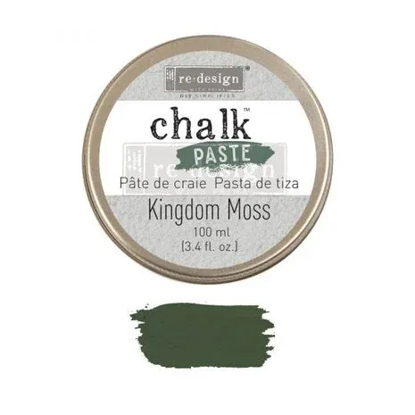 Re Design With Prima Chalk Paste KINGDOM MOSS