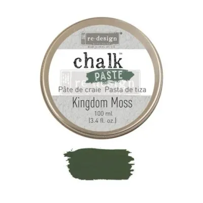 Re Design With Prima Chalk Paste KINGDOM MOSS