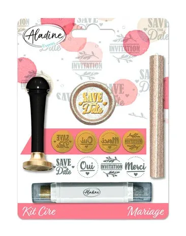Aladine Wax Kit WEDDING