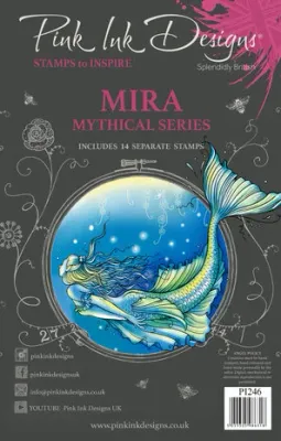 Pink Ink Designs A5 Clear Stamps Mythical Series MIRA
