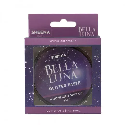Sheena Crafts Bella Luna Glitter Paste MOONLIGHT SPARKLE