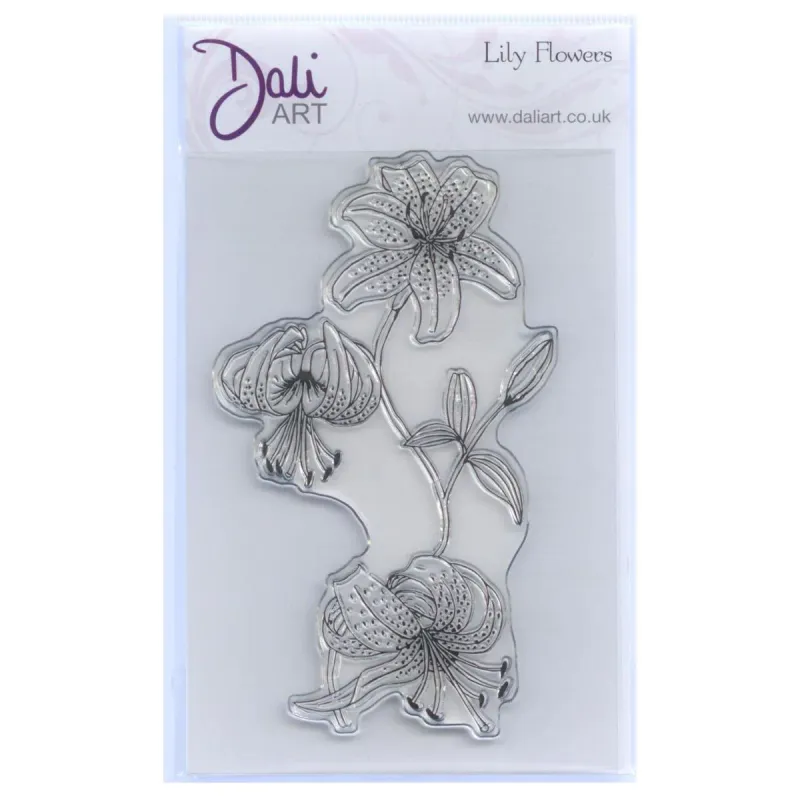 Dali Art Stamp set LILY FLOWERS