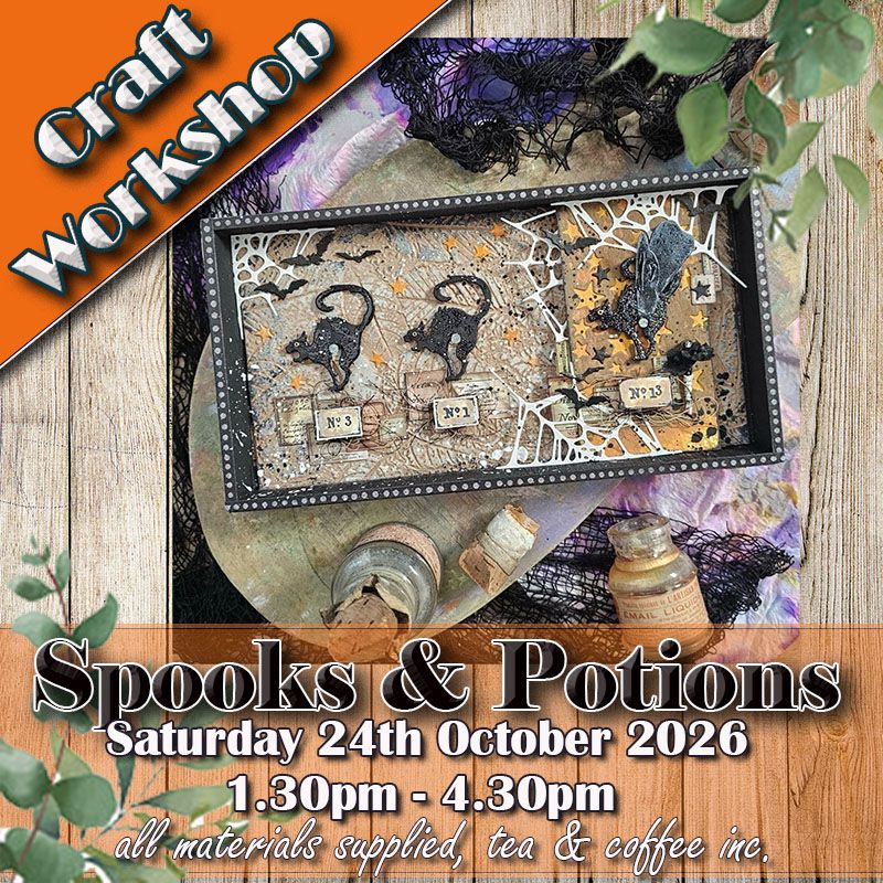 Spooks &amp; Potions themed Workshop - 24th October 2026