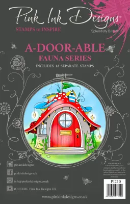 Pink Ink Designs A-Door-Able A5 Clear Stamps