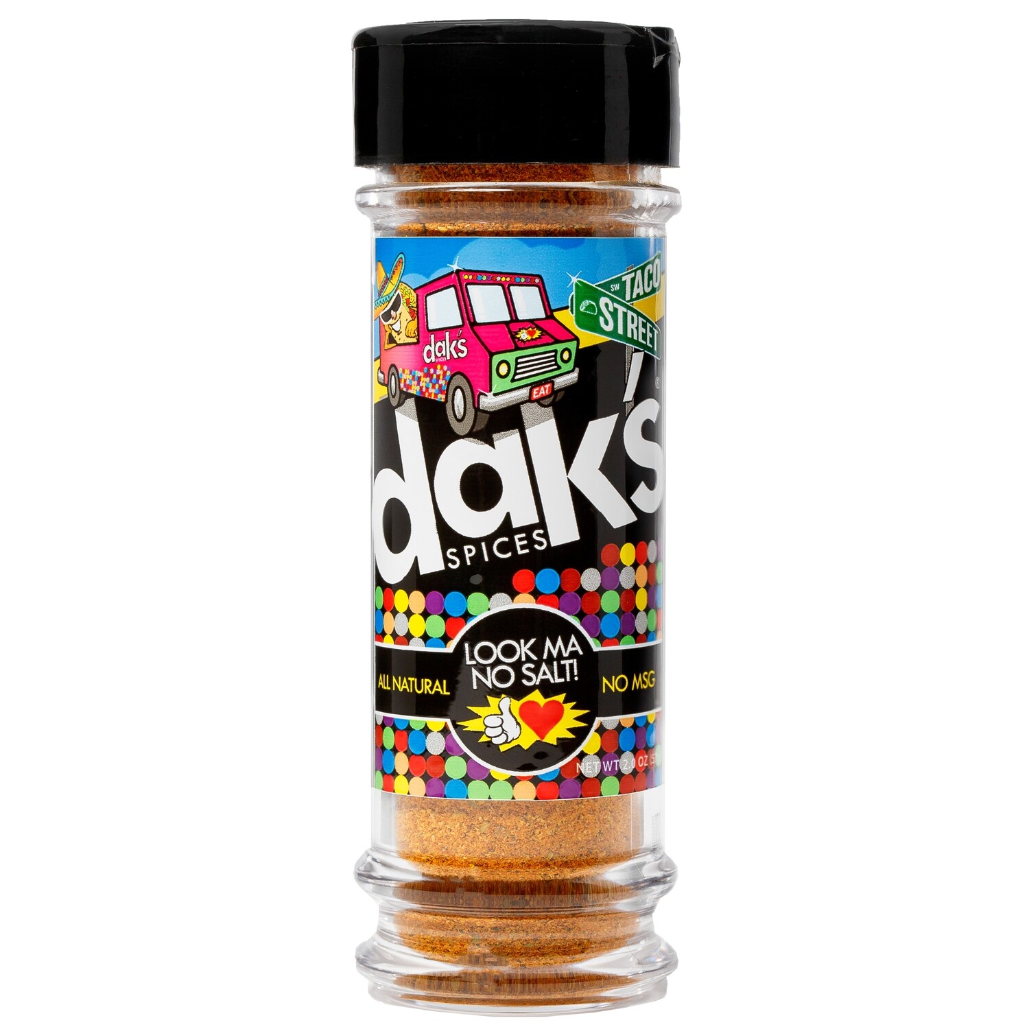 DAK's STREET TACO - SALT FREE seasoning to enhance any meal