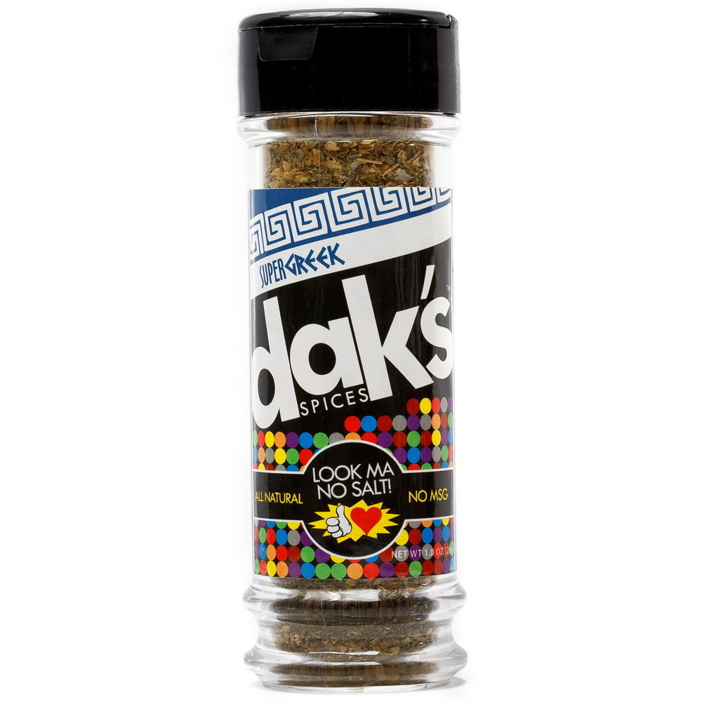 CLEARANCE - DAK&#39;S SUPER GREEK - SALT FREE seasoning to enhance any meal
