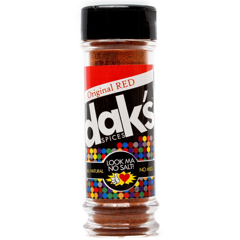 DAK'S ORIGNAL RED - SALT FREE seasoning to enhance any meal
