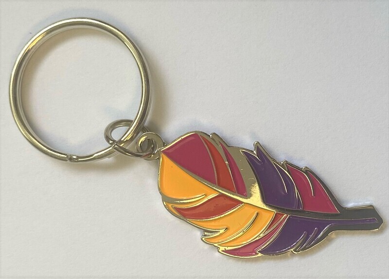 PWSA UK metal keyring