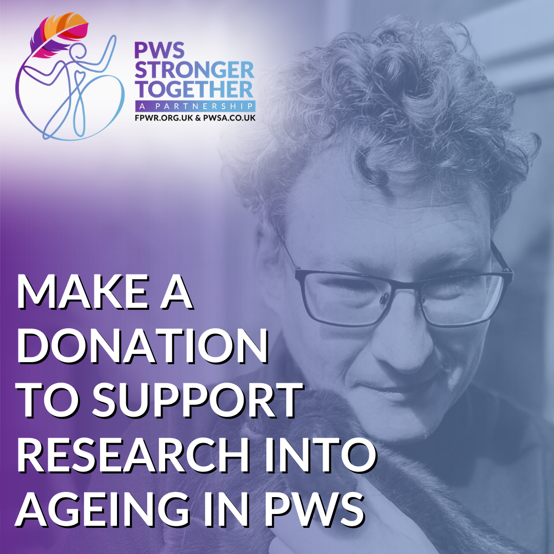 DONATE TO AGEING RESEARCH IN PWS