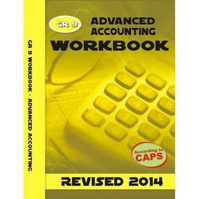 Grade 9 Advanced Accounting Workbook &amp; EMS in one Lucem Learners book