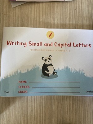 Writing Small And Capital Letters