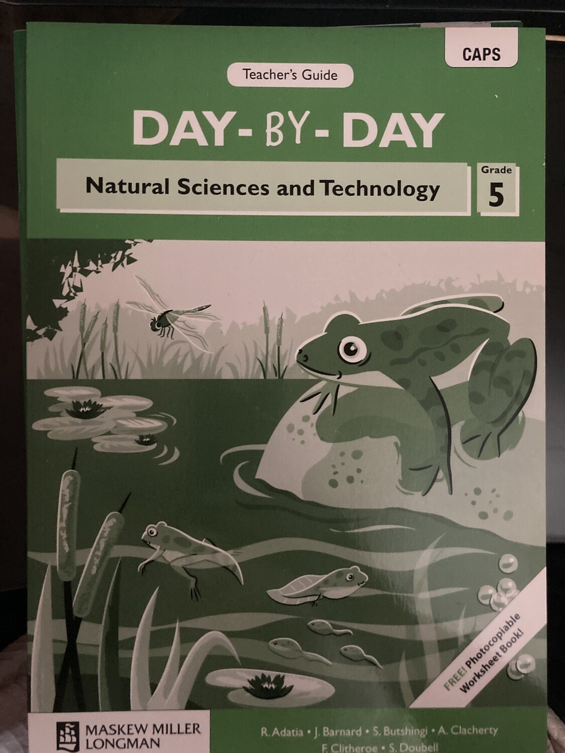 Grade 5 Day-By-Day Natural Sciences And Technology Teachers Guide