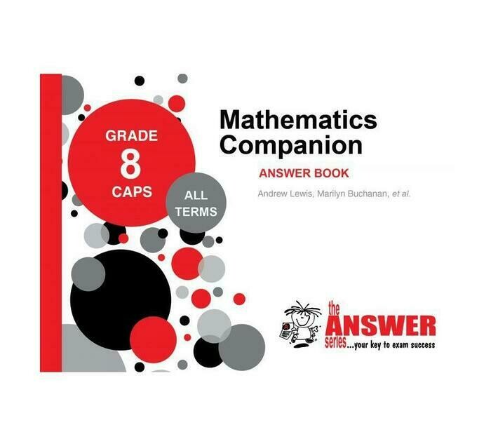 Grade 8 Maths Answer Series Companion Workbooks 1 &amp; 2 (Set)
