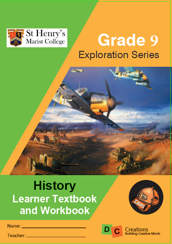 St Henry’s Grade 9 History TO DC BOOKS to DC Books