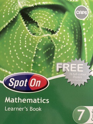 Grade 7 Spot On mathematics Learners Book