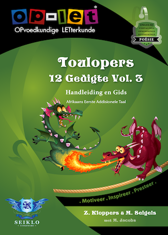 Toulopers 12 Gedigte Volume 3 - Handleiding en Gids