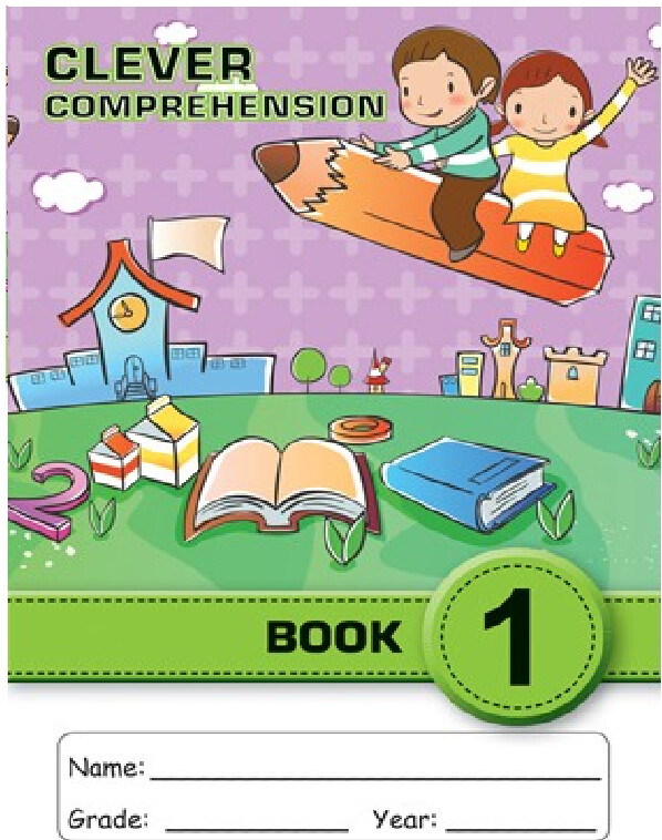 Grade 1 Clever Comprehension Book -   Junior font