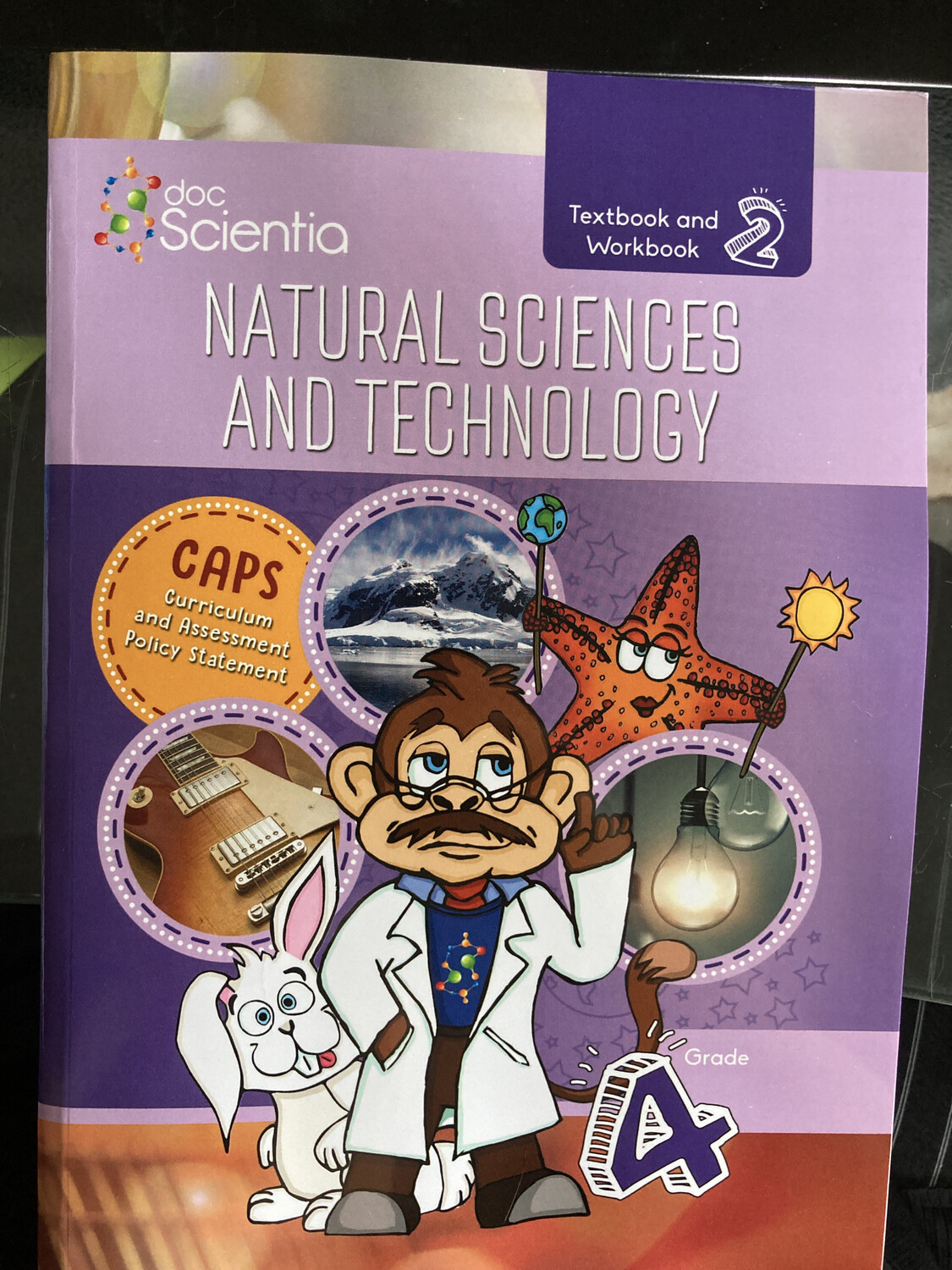 Grade 4 DocScientia Natural Science and Technology - BOOK 2 Term 3 & 4 Black and White