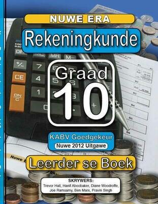 Graad 10 Nuwe Era Rekeningkunde Leerder Boek