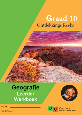 Graad 10 DC Ontdekkings Reeks Geografie Student Gids 2021