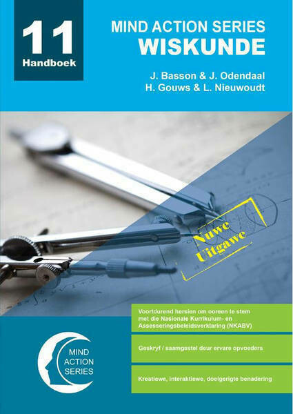 Graad 11 MAS Wiskunde Handboek (Nuwe uitgawe) NCAPS (2019)