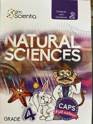 Grade 4 DocScientia Textbook and Workbook Book 2 Natural Sciences COLOUR