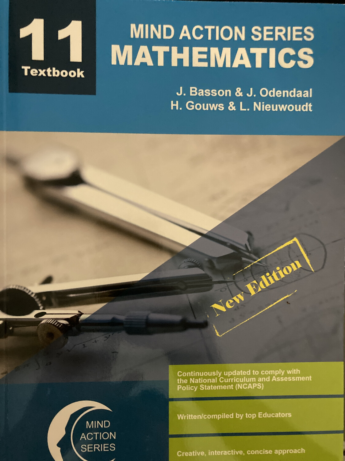 Grade 11 Mind Action Mathematics Textbook (New Edition) NCAPS (2019)