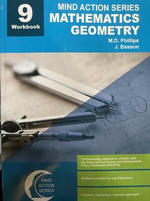 Grade 9 Mind Action Series - Mathematics Geometry Workbook NCAPS (2016)