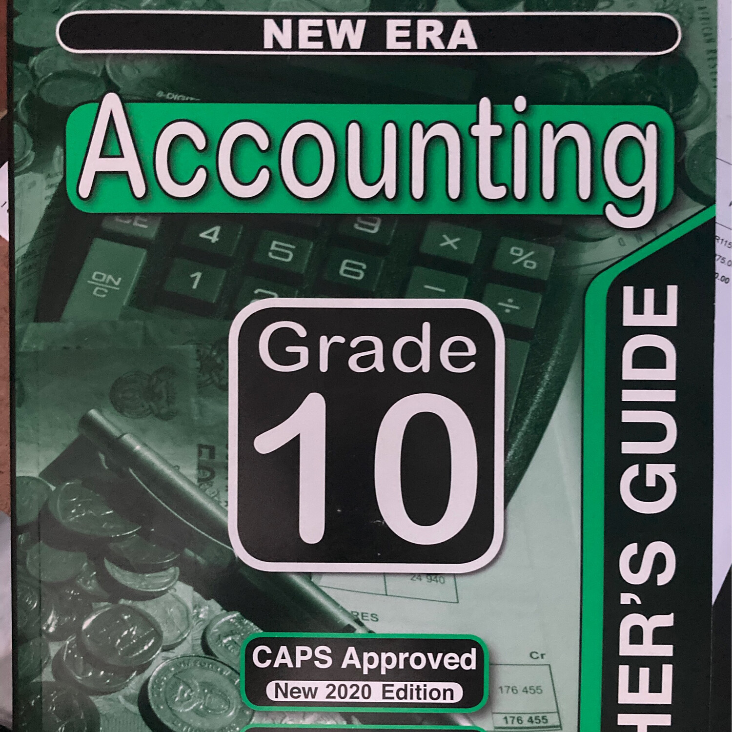Grade 10 New Era Accounting Teachers Guide