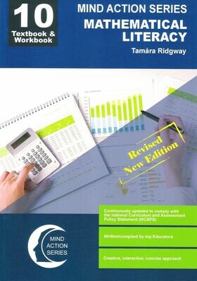 Grade 10 Mind Action Mathematical Literacy Text &amp; Workbook (2020)