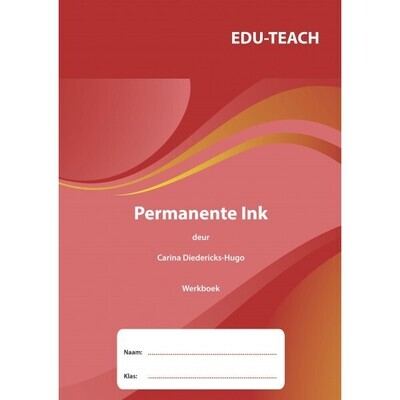 Edu Teach Permanente Ink Werkboek