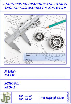 Grade 10 JPEGD Engineering Graphics &amp; Design Workbook (A3)