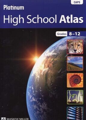 Grade 8 - 12 Platinum Geography High School Atlas