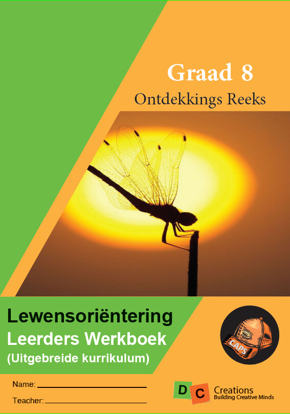 Graad 8 DC Ontdekkings Reeks Lewensorienteering Leerders Werkboek