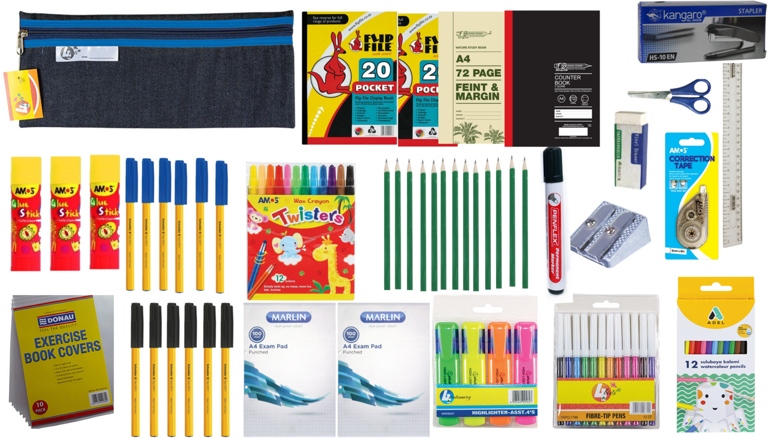 Grade 4 7 Standard Stationery Pack (Primary School)