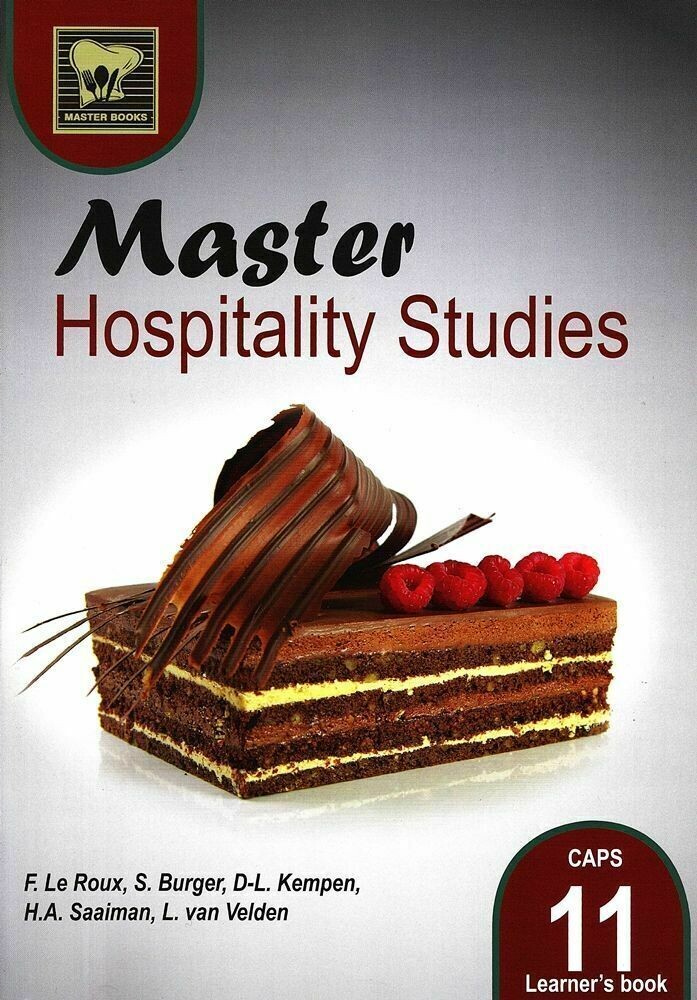 Grade 11 Master Hospitality Studies