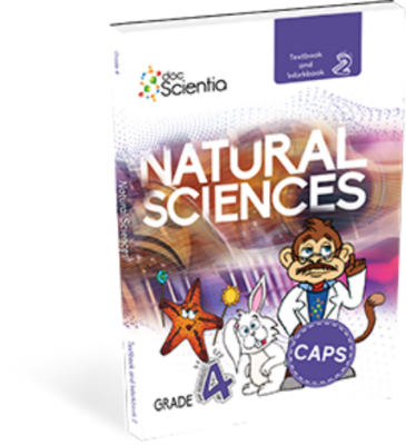 Grade 4 DocScientia Natural Sciences Book 2 Text/Wbk (Black and White)