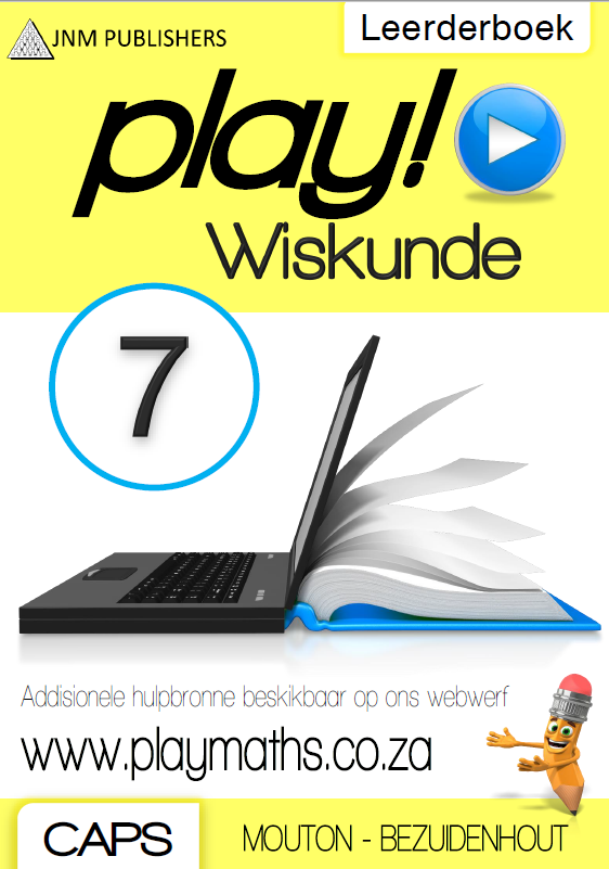 Graad 7 Play! Wiskunde Leerderboek
