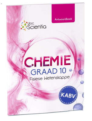 Graad 10 Chemie Antwoordboek