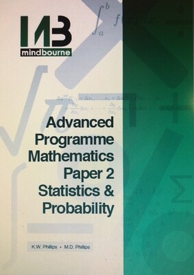 Advanced Programme Maths Paper 2 Statistics and Probability Solutions Book