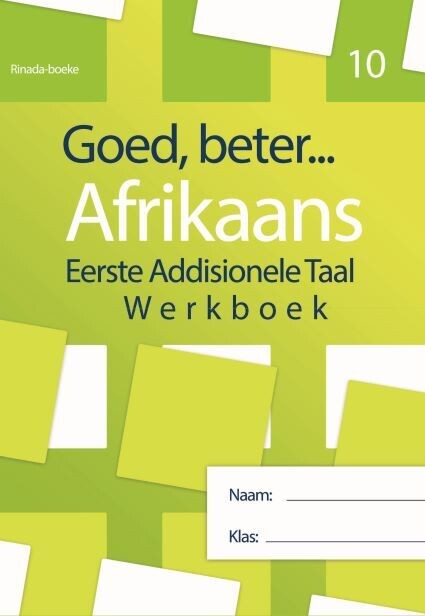 Graad 10 Goed Beter Afrikaans Leerder Boek (New Edition)