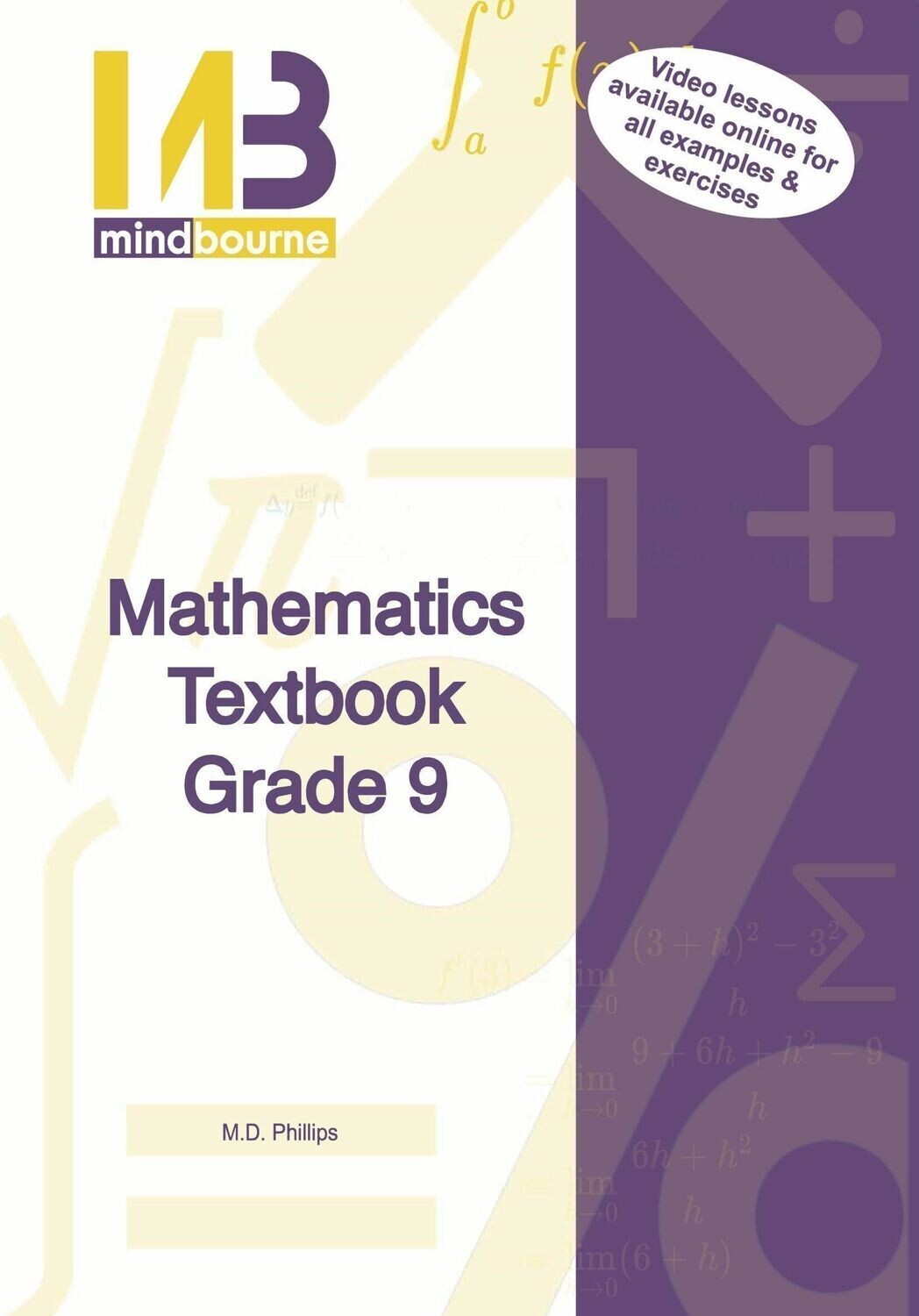 Grade 9 Mindbourne Mathematics Textbook IEB/DBE + VIDEO LICENCE ...