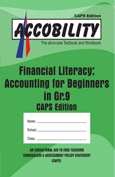Grade 9 Accobility Financial Literacy Accounting for Beginners